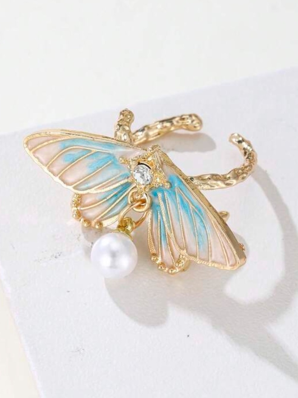 Moth Adjustable Versatile Finger Ring - Picture 2 of 7